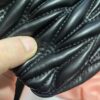 Wander matelassé nappa leather hobo bag