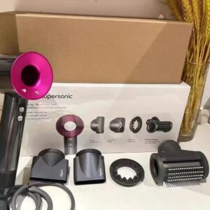 3db6c95ec63b3dad8032e350d8e448a1.jpg Dyson Supersonic HD08 Hair Dryer – Iron/Fuchsia with 4 Magnetic Styling Attachments